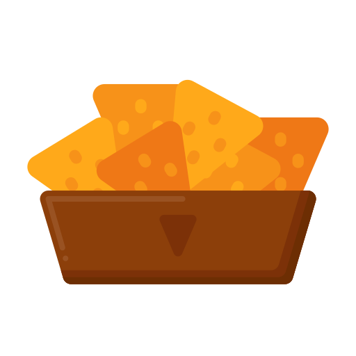 nachos Flaticons Flat icono