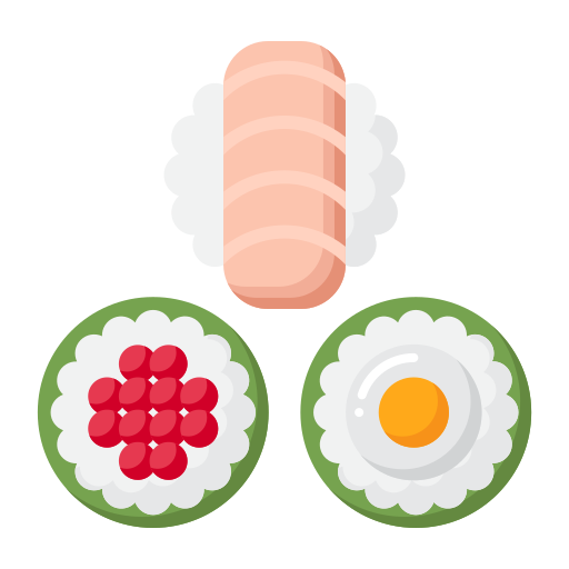 sushi Flaticons Flat icono