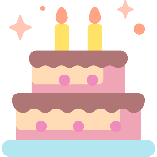 Cake Special Candy Flat icon