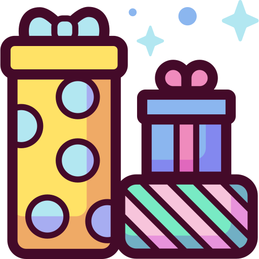 cajas de regalo Special Candy Lineal color icono
