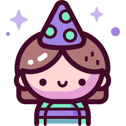 urodzinowa dziewczyna Special Candy Lineal color ikona