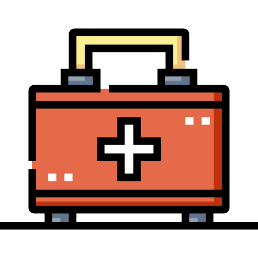 Medical kit Detailed Straight Lineal color icon