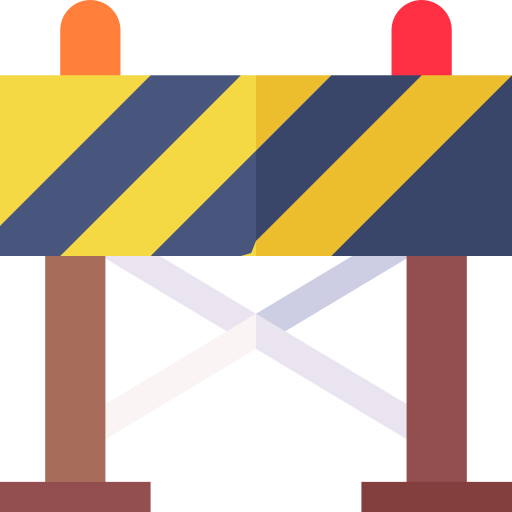 barrera Basic Straight Flat icono