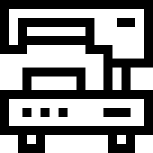 Cutter machine Basic Straight Lineal icon