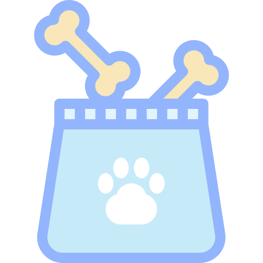 犬 Detailed color Lineal color icon