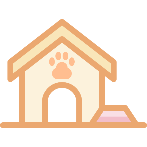 Dog Detailed color Lineal color icon