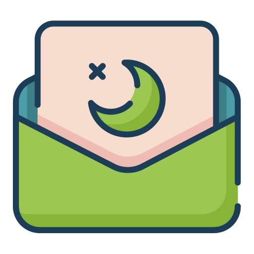 메시지 Generic Outline Color icon