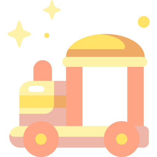 treno Special Candy Flat icona