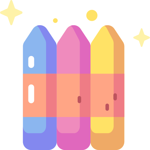 lápiz de color Special Candy Flat icono