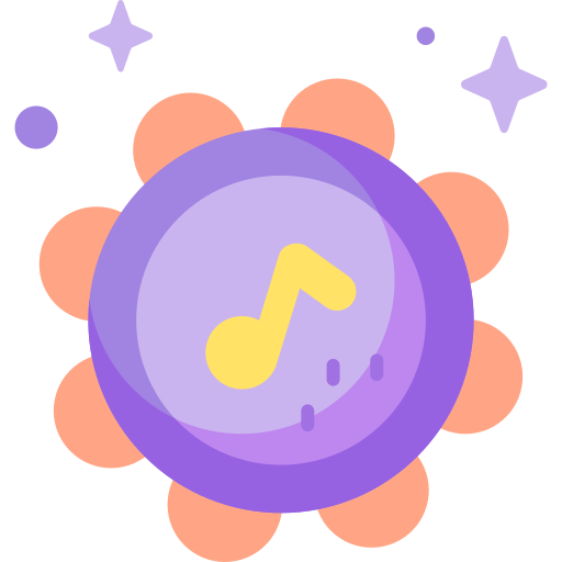tambourin Special Candy Flat icon