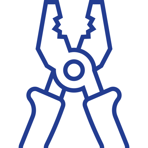 Pliers Detailed bright Lineal icon