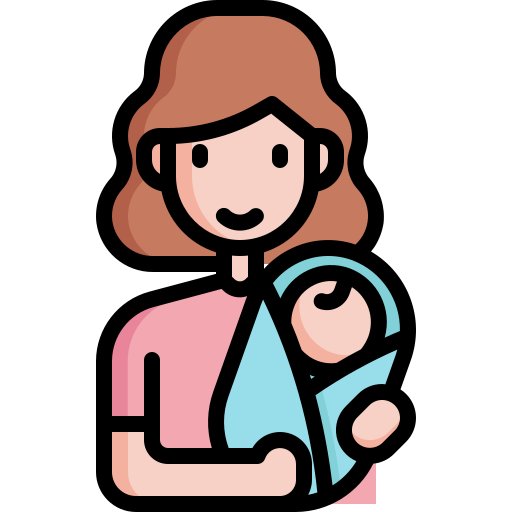 Mom Generic Outline Color icon