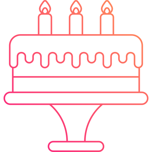 Cake Generic Gradient icon