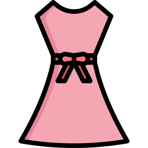 jurk Generic Outline Color icoon