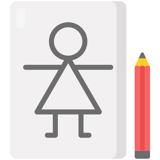 tekening Generic Flat icoon