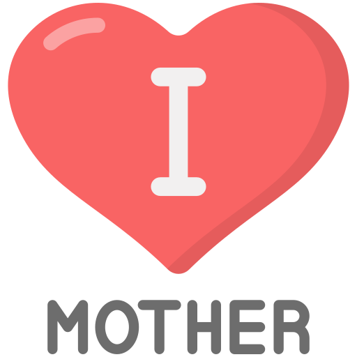 I love mom Generic Flat icon