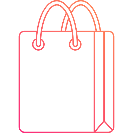 torba na zakupy Generic Gradient ikona