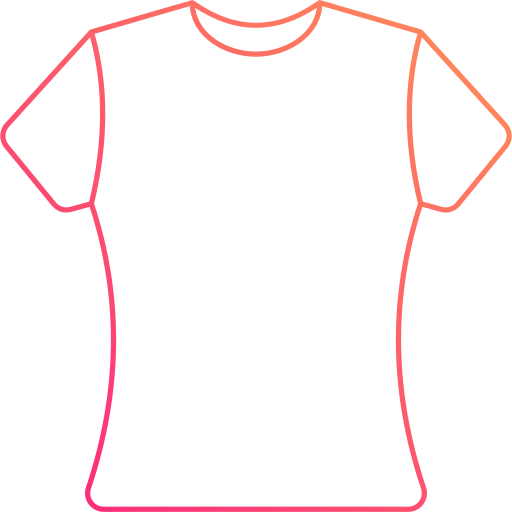 t-shirt Generic Gradient icoon