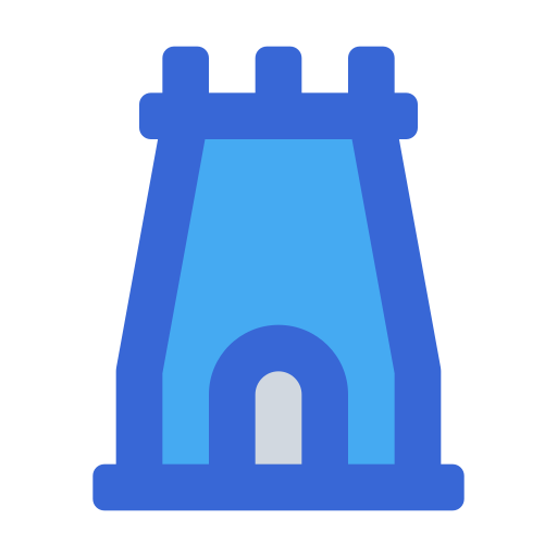 château Generic Blue Icône