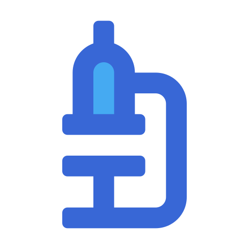 microscopio Generic Blue icono