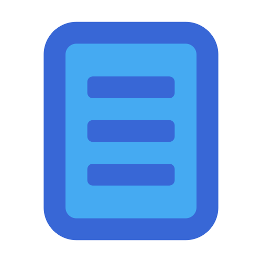papier Generic Blue icoon