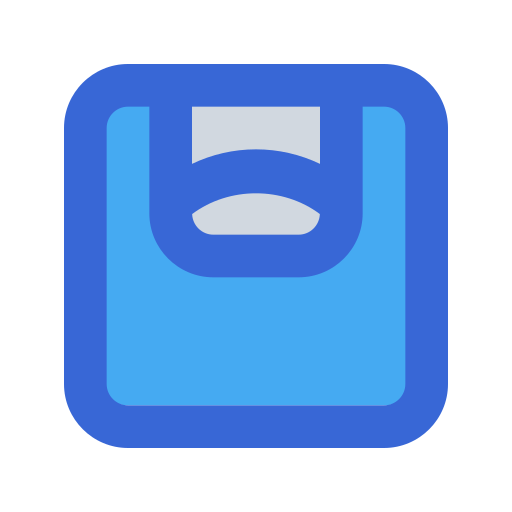 Weight scale Generic Blue icon