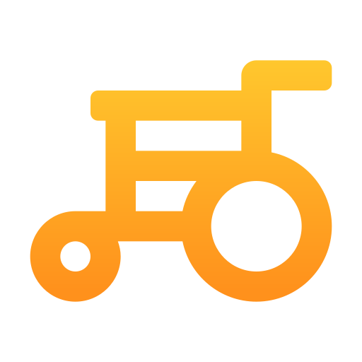 Wheel chair Generic Gradient icon
