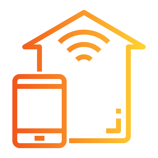 Smart home Generic Gradient icon