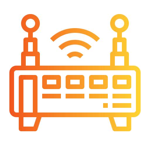 Wireless router Generic Gradient icon