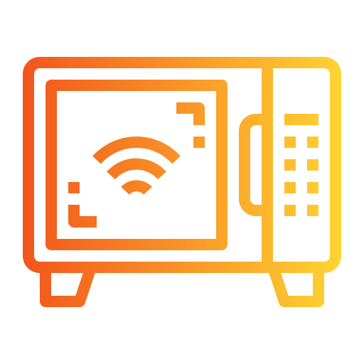 Microwave oven Generic Gradient icon