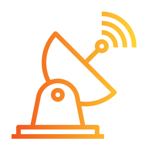 antenna radiofonica Generic Gradient icona