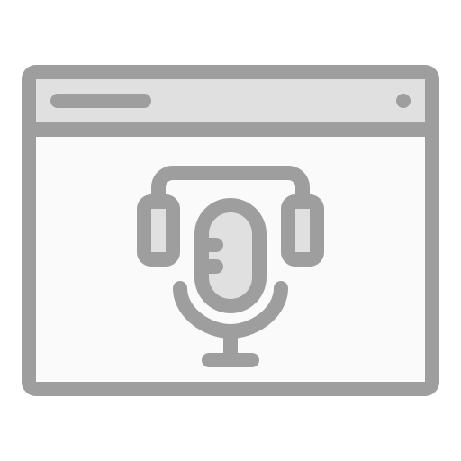 Podcast Generic Grey icon