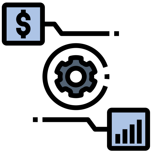 Business intelligence Noomtah Lineal color icon