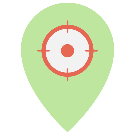 marcador de ubicación Generic Flat icono