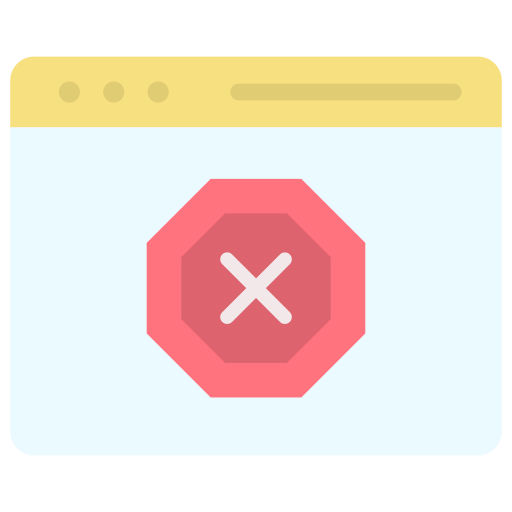 Ad blocker Generic Flat icon
