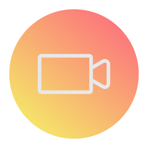 Video recording Generic Flat Gradient icon