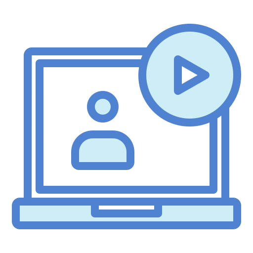 Webinar Generic Blue icon