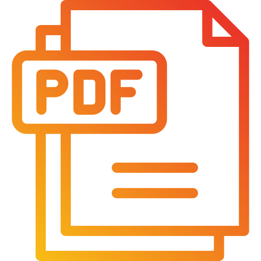 pdf Generic Gradient icoon