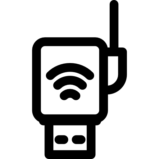 wifi Basic Rounded Lineal icono