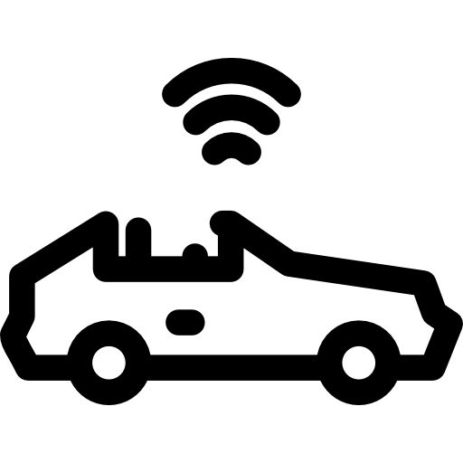 Car Basic Rounded Lineal icon