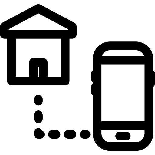 Home control Basic Rounded Lineal icon