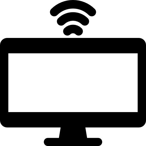 텔레비전 Basic Rounded Filled icon