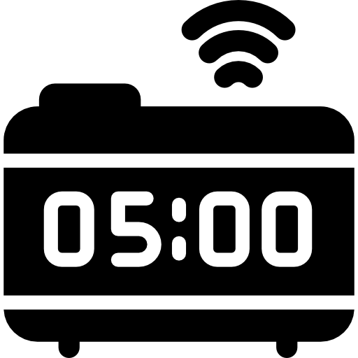 alarm Basic Rounded Filled icon