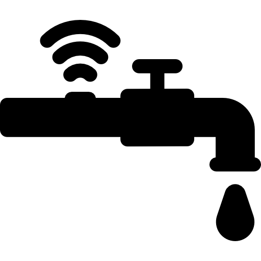 kontrola wody Basic Rounded Filled ikona