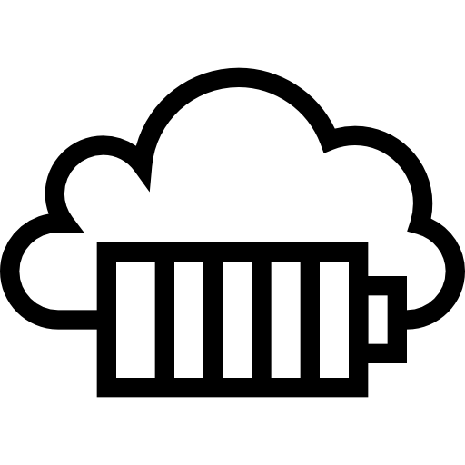 cloud computing Dinosoft Lineal icon