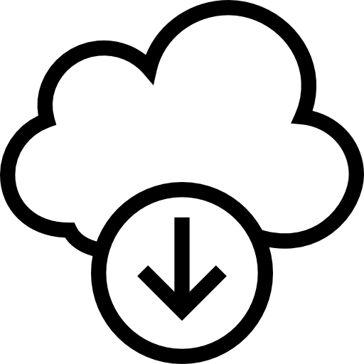 Cloud computing Dinosoft Lineal icon