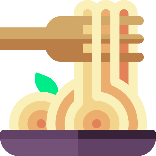 spaghetti Basic Rounded Flat icoon