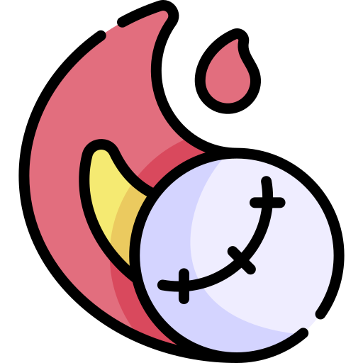 béisbol Kawaii Lineal color icono