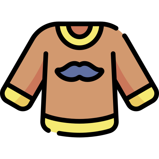 Sweater Kawaii Lineal color icon