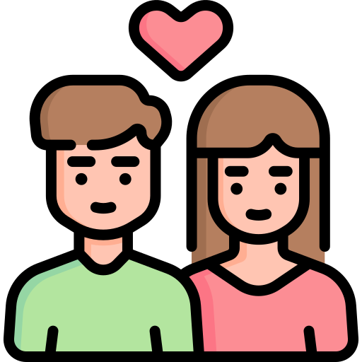 Couple Special Lineal color icon